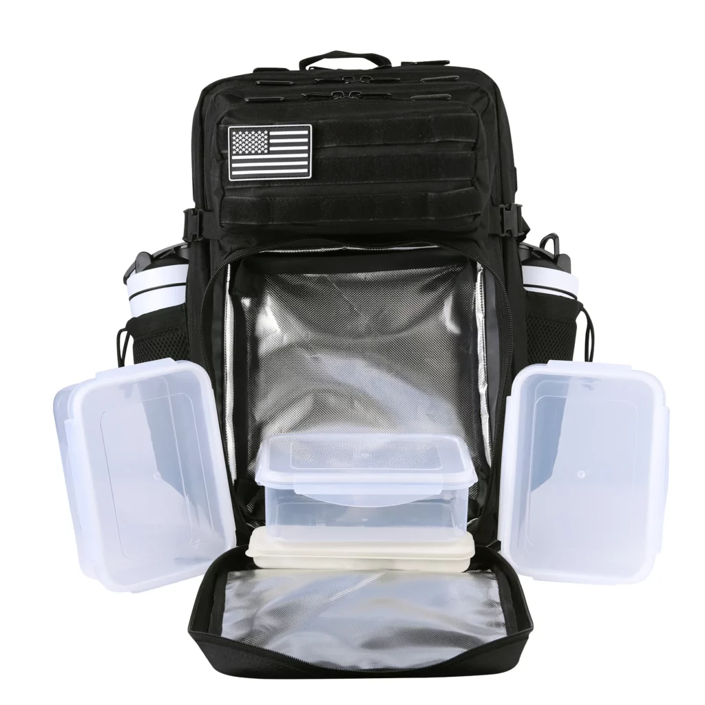 45L Meal Prep Management Backpack Black – LHI