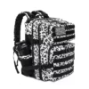 25L Small Gym Backpack W/Cup Holders Leopard