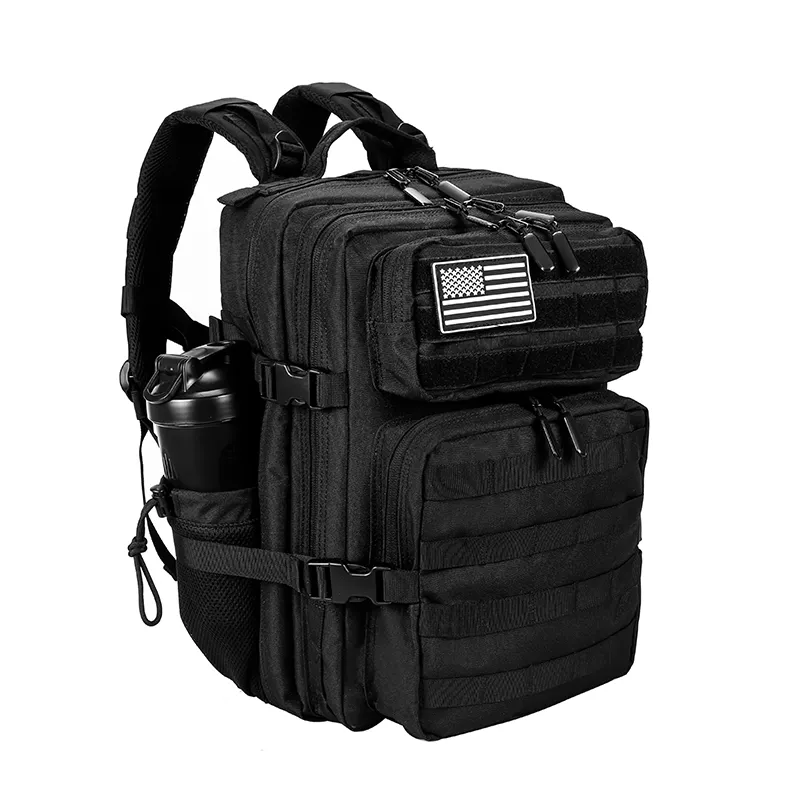 large black gym backpack