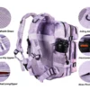 purple gym backpack